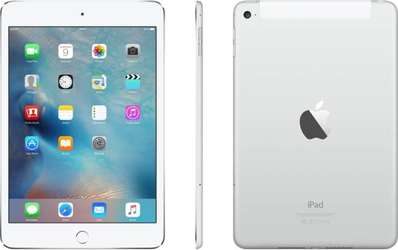 Dotykový tablet Apple iPad mini 4 Wi-Fi   Cellular 128 GB - Silver, Dotykový, tablet, Apple, iPad, mini, 4, Wi-Fi ,  Cellular, 128, GB, Silver